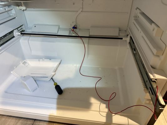 Refrigerator evaporator fan diagnosis by Meteor Appliance Repair
